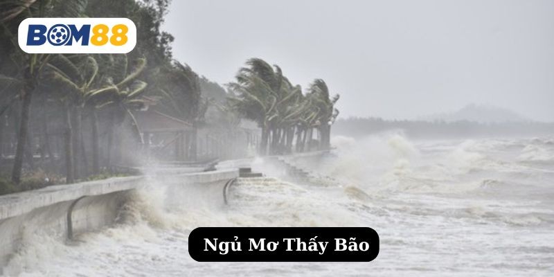 BOM88 Nằm Mơ Thấy Bão - Tín Hiệu Của Sự Bình Yên Hay Thay Đổi Lớn?